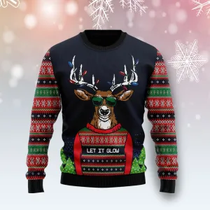 Ugly Christmas Sweater JulesRoche Cotton Blend Winter Jumper