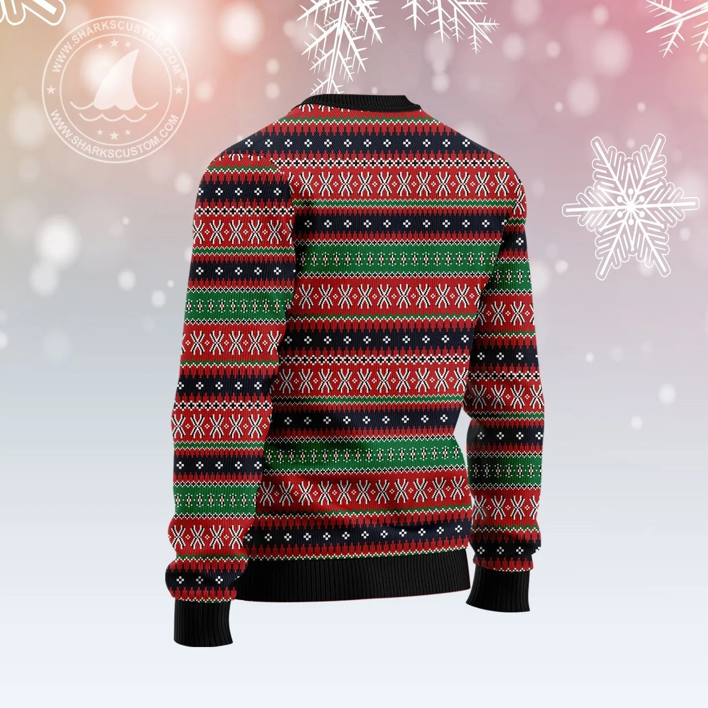 Ugly Christmas Sweater JulesRoche Cotton Blend Winter Jumper