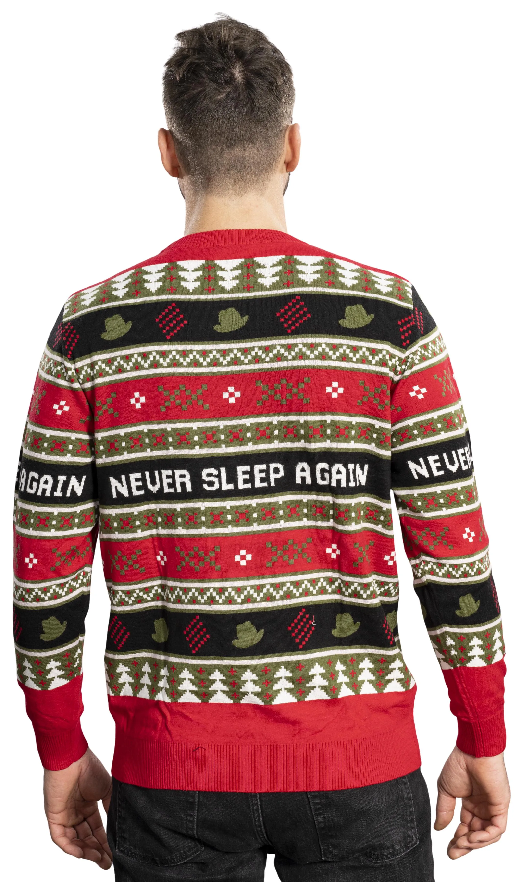 Ugly Christmas Sweater JulesRoche Horror Freddy Krueger