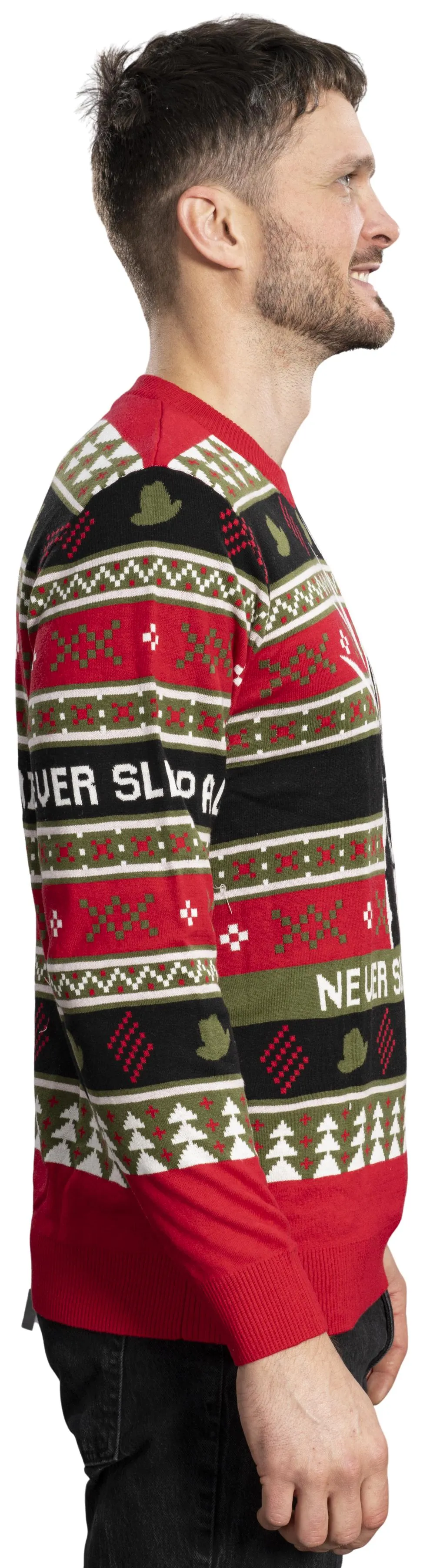 Ugly Christmas Sweater JulesRoche Horror Freddy Krueger