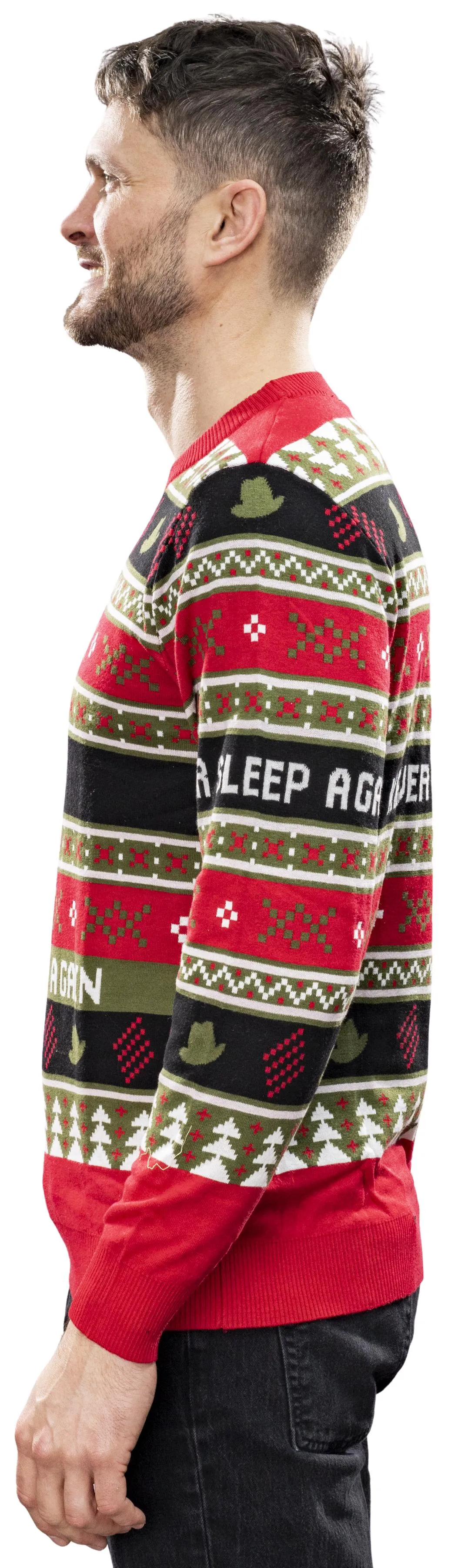 Ugly Christmas Sweater JulesRoche Horror Freddy Krueger