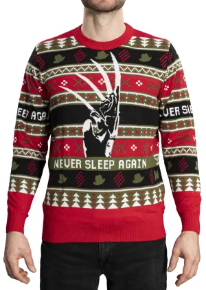 Ugly Christmas Sweater JulesRoche Horror Freddy Krueger