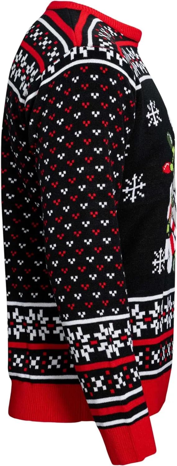 Ugly Christmas Sweater JulesRoche Skull Design Pullover