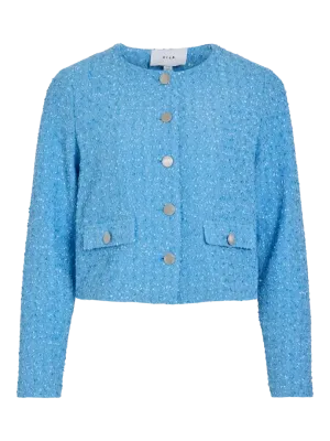 Vikonnie Tailored Jacket - Blissful Blue