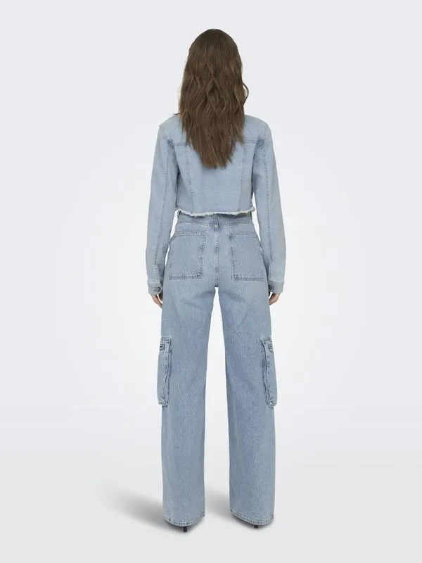Wonder Cropped Denim Jacket